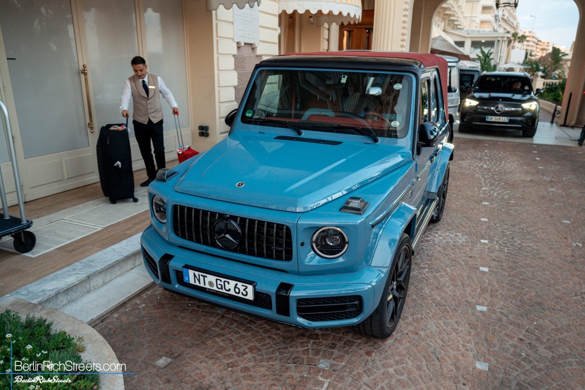 Mercedes-AMG G63 Cabriolet by Refined Marques (W463A) spotted in Cannes — BerlinRichStreets