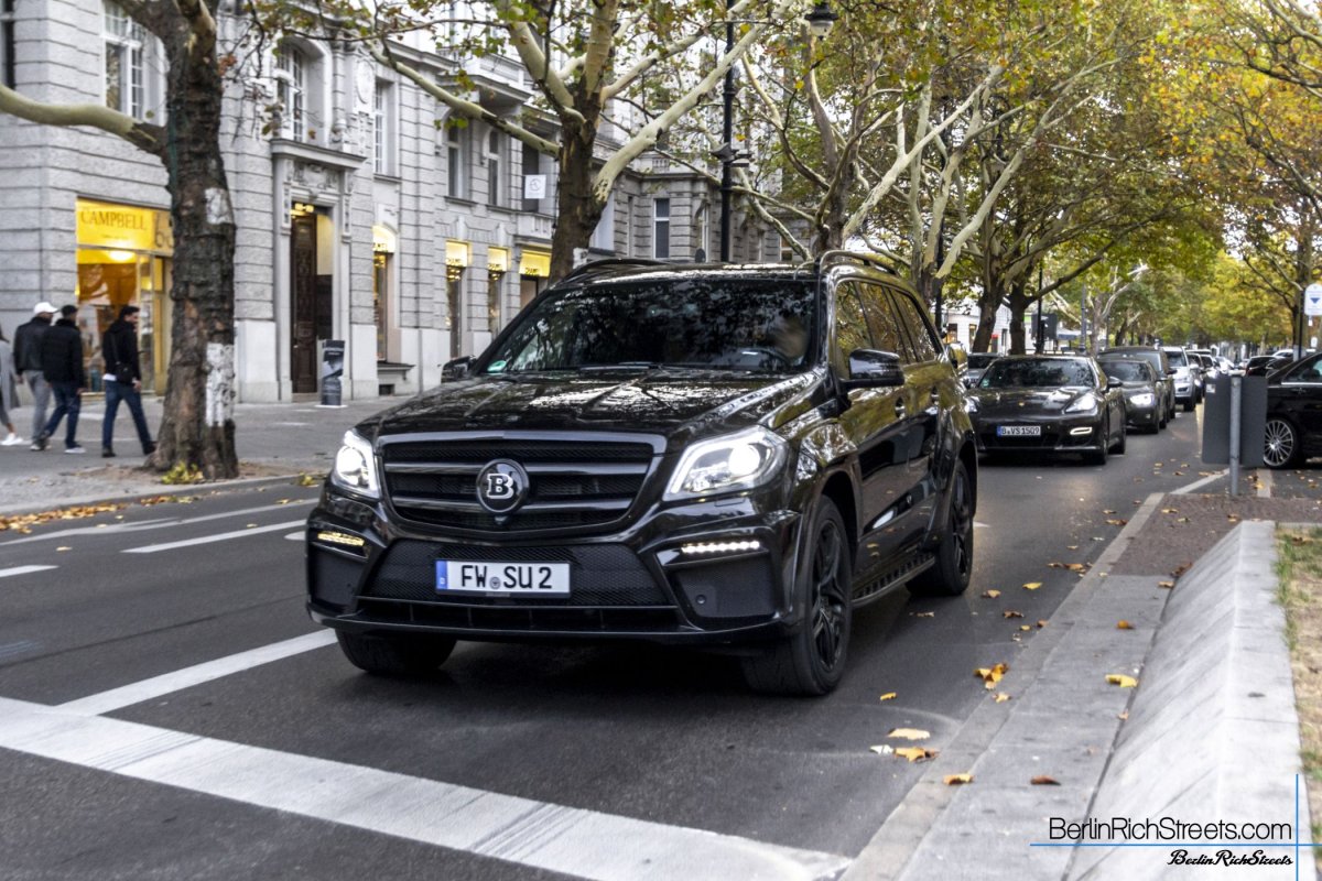 Mercedes-Benz GL (X166) Brabus B63-600 Widestar spotted in Berlin — BerlinRichStreets