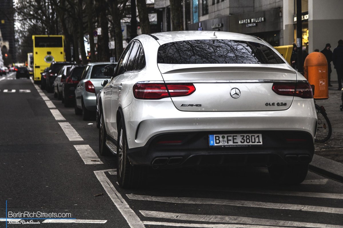 Mercedes-AMG GLE63 S Coupé (C292) spotted in Berlin — BerlinRichStreets