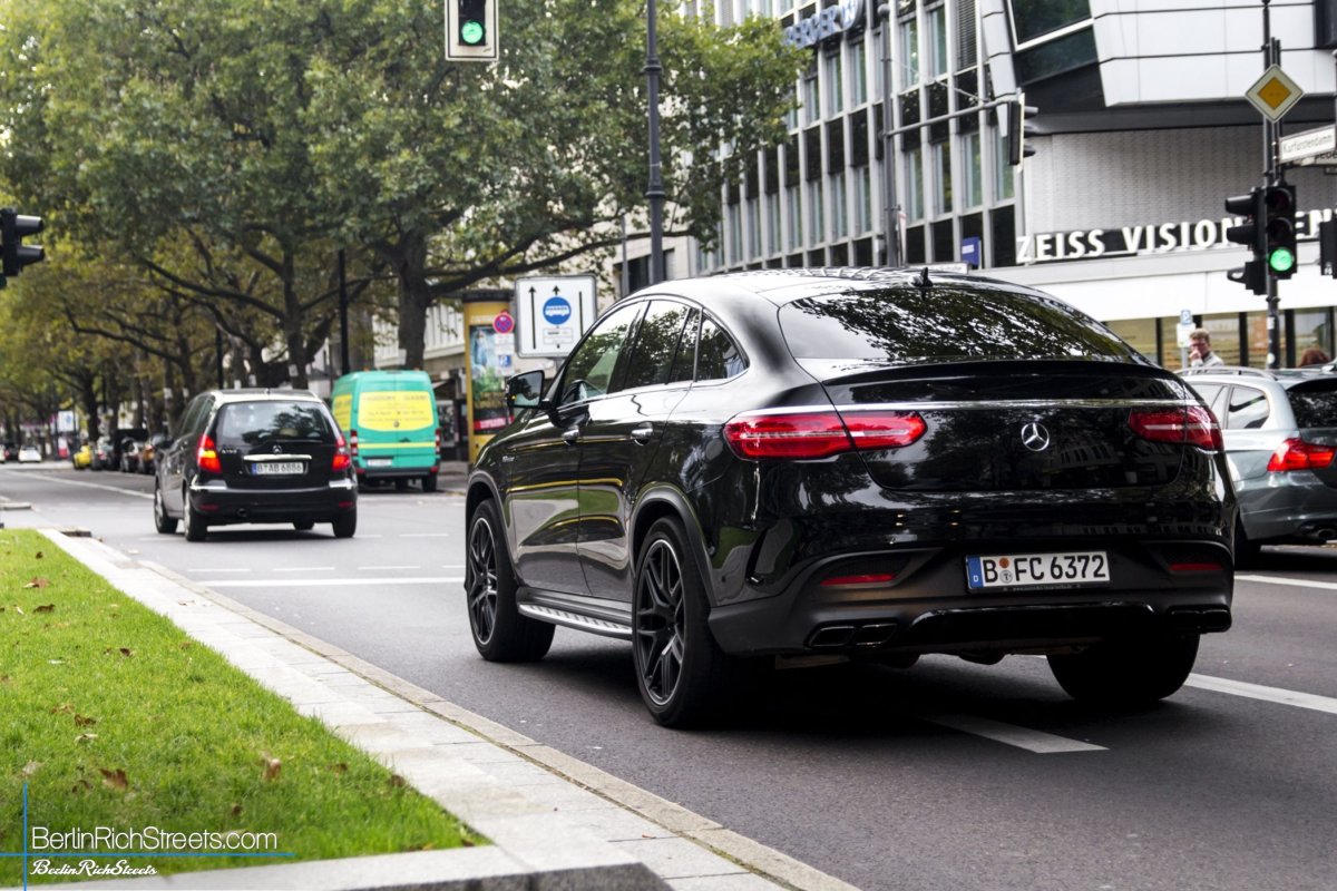 Mercedes-AMG GLE63 Coupé (C292) spotted in Berlin — BerlinRichStreets