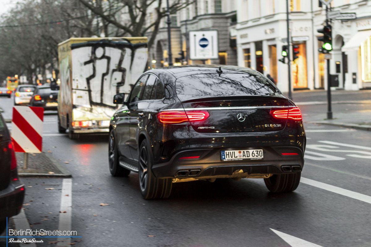 Mercedes-AMG GLE63 S Coupé (C292) spotted in Berlin — BerlinRichStreets