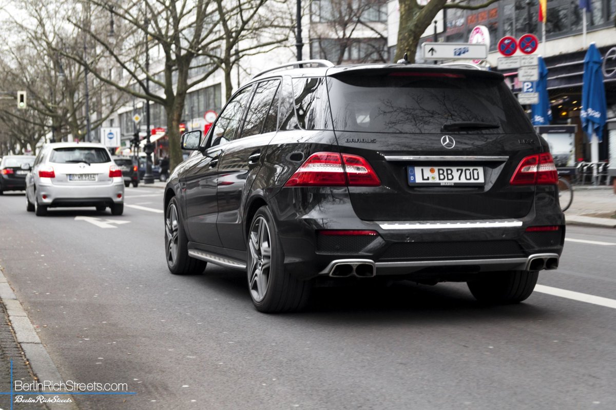 Mercedes-Benz ML63 AMG (W166) BRABUS B63S spotted in Berlin — BerlinRichStreets