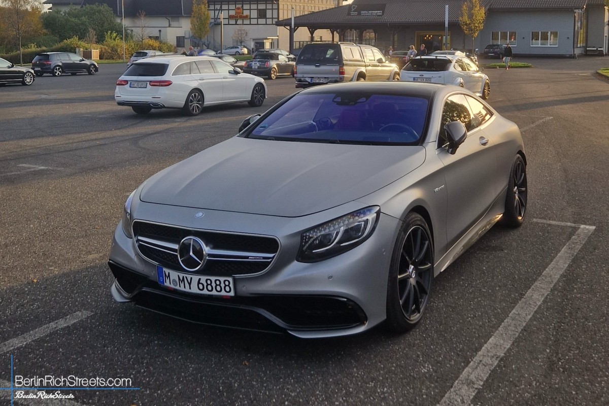 Mercedes-AMG S63 Coupé (C217) spotted in Nürburg — BerlinRichStreets