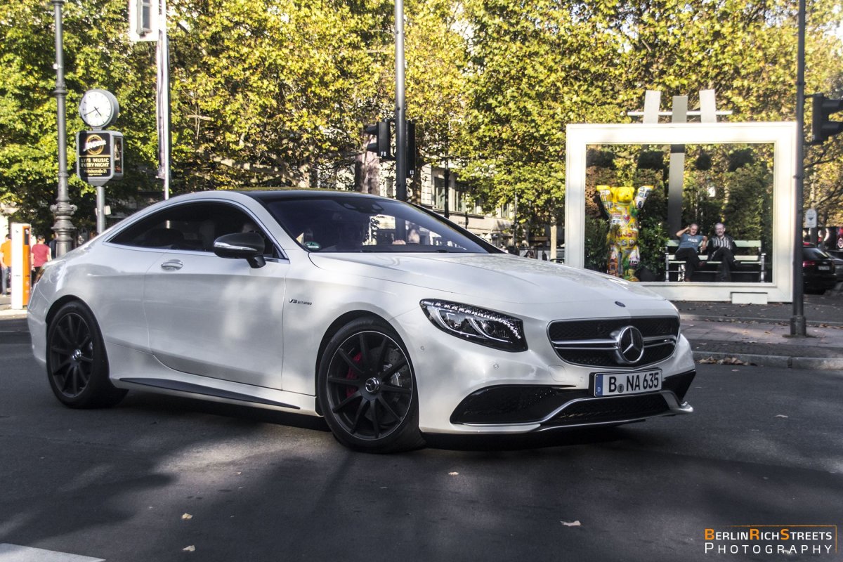 Mercedes-AMG S63 Coupé (C217) spotted in Berlin — BerlinRichStreets