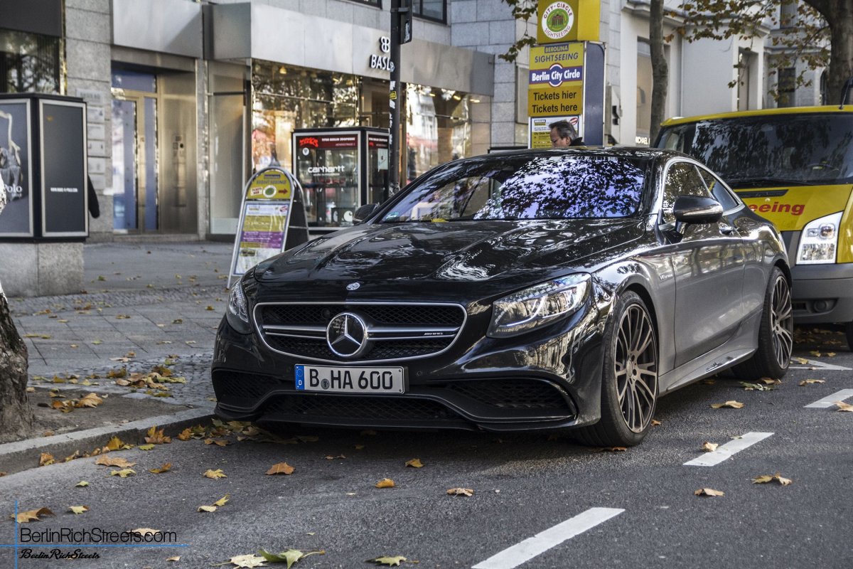 Mercedes-AMG S63 Coupé (C217) spotted in Berlin — BerlinRichStreets