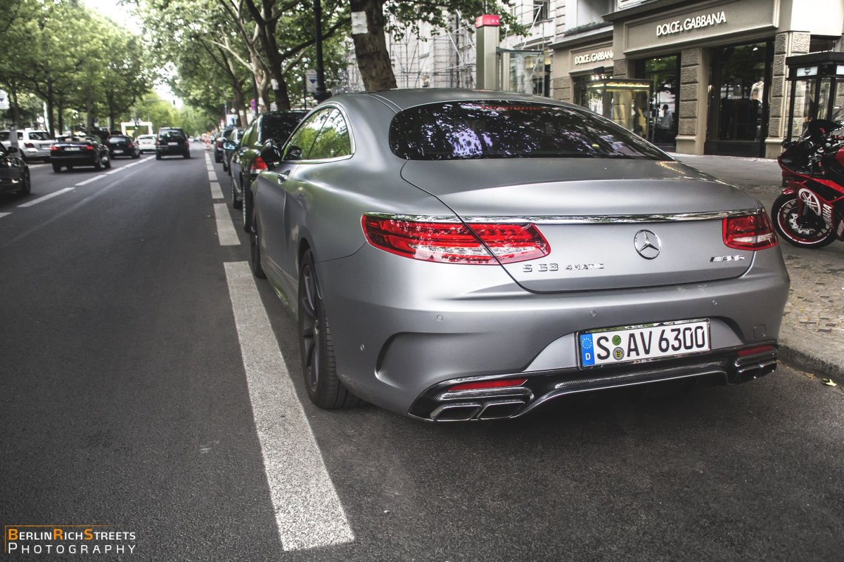 Mercedes-AMG S63 Coupé (C217) spotted in Berlin — BerlinRichStreets