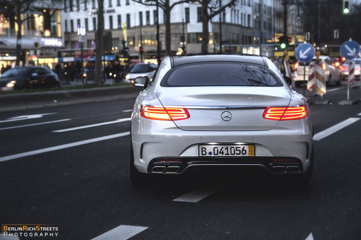 Mercedes-AMG S63 Coupé (C217) spotted in Berlin — BerlinRichStreets