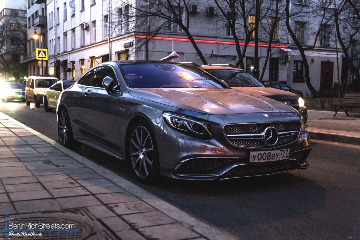 Mercedes-AMG S65 Coupé (C217) spotted in Moscow — BerlinRichStreets