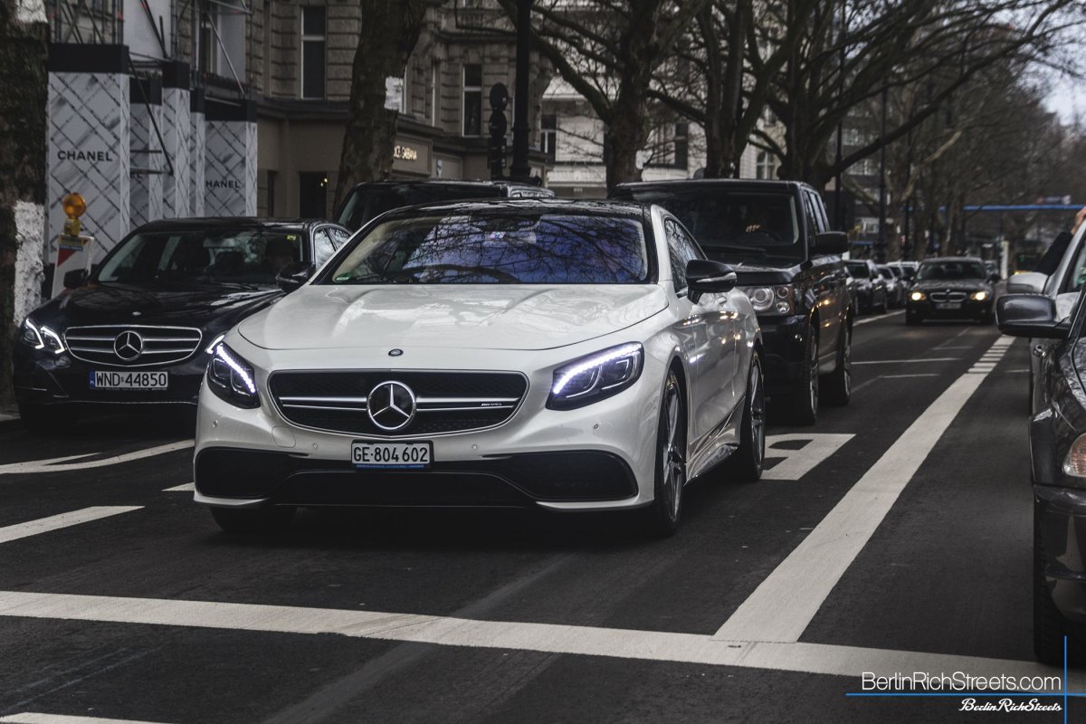 Mercedes-AMG S63 Coupé (C217) spotted in Berlin — BerlinRichStreets