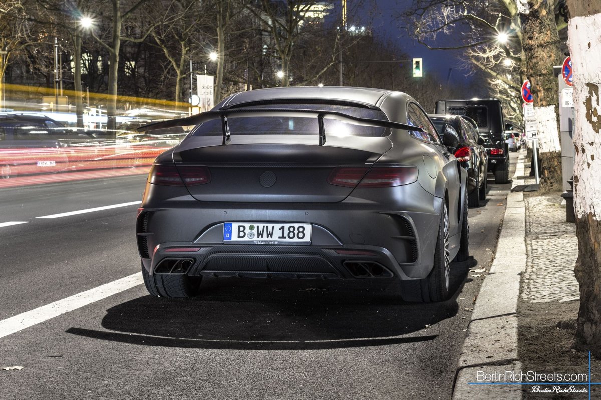 Mercedes-AMG MANSORY S63 Coupé (C217) Black Edition — BerlinRichStreets