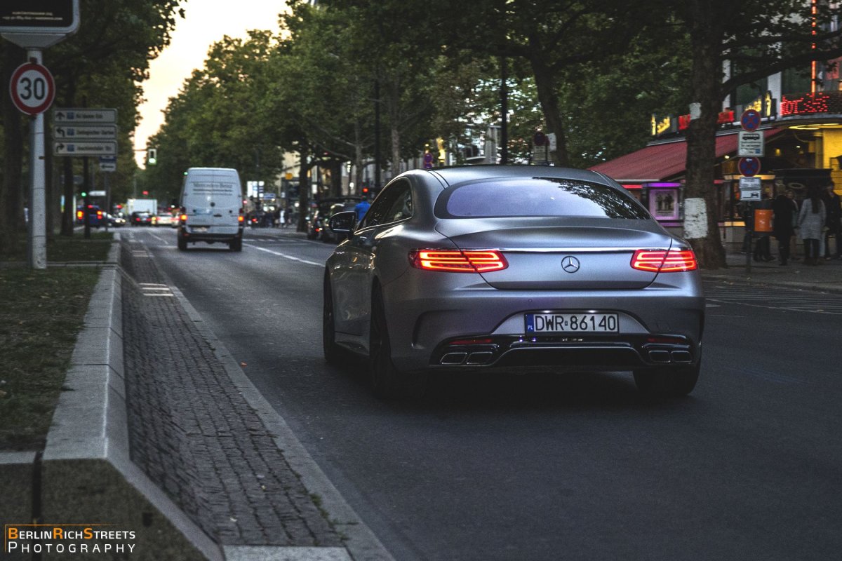 Mercedes-AMG S63 Coupé (C217) spotted in Berlin — BerlinRichStreets