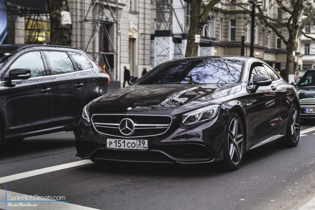 Mercedes-AMG S63 Coupé (C217) spotted in Berlin — BerlinRichStreets