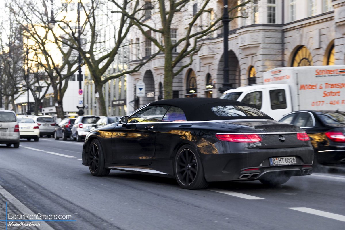 Mercedes-AMG S63 Convertible (A217) spotted in Berlin — BerlinRichStreets