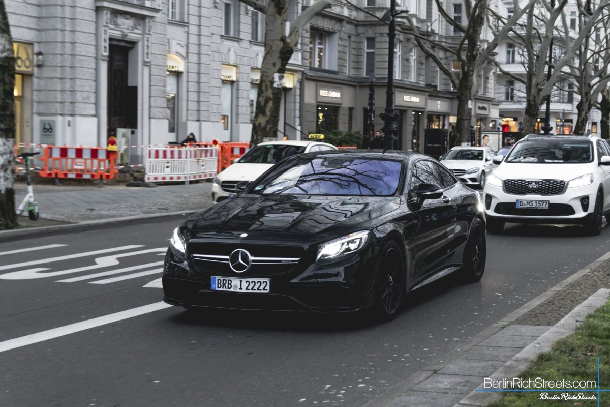 Mercedes-AMG S63 Coupé (C217) spotted in Berlin — BerlinRichStreets