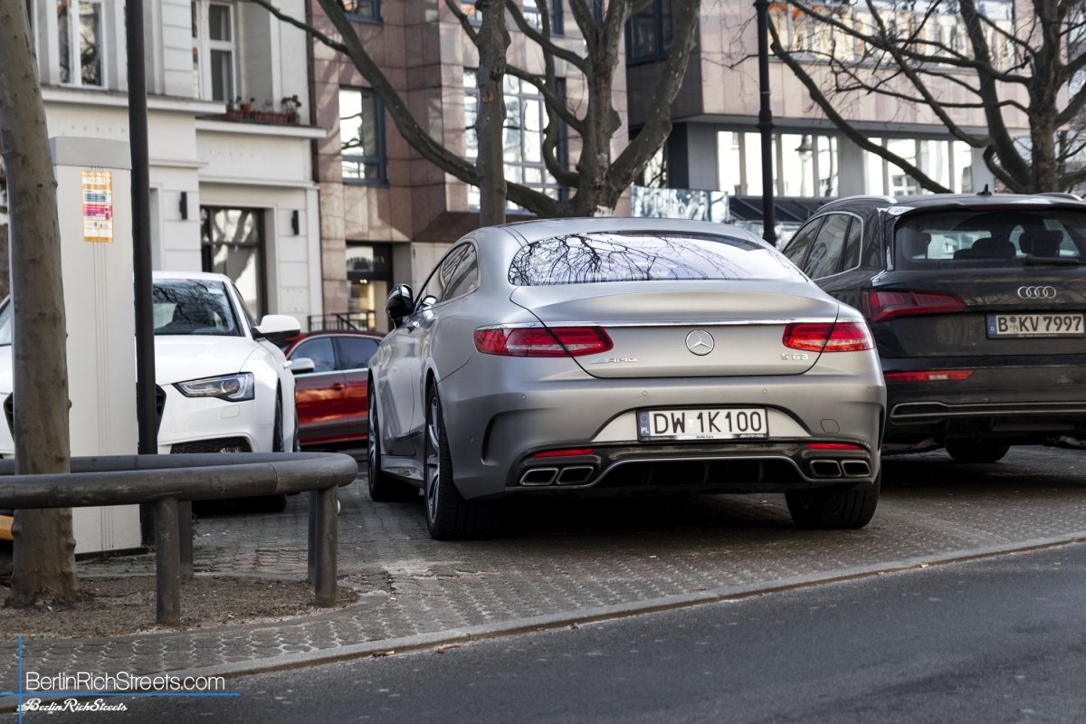 Mercedes-AMG S63 Coupé (C217) spotted in Berlin — BerlinRichStreets