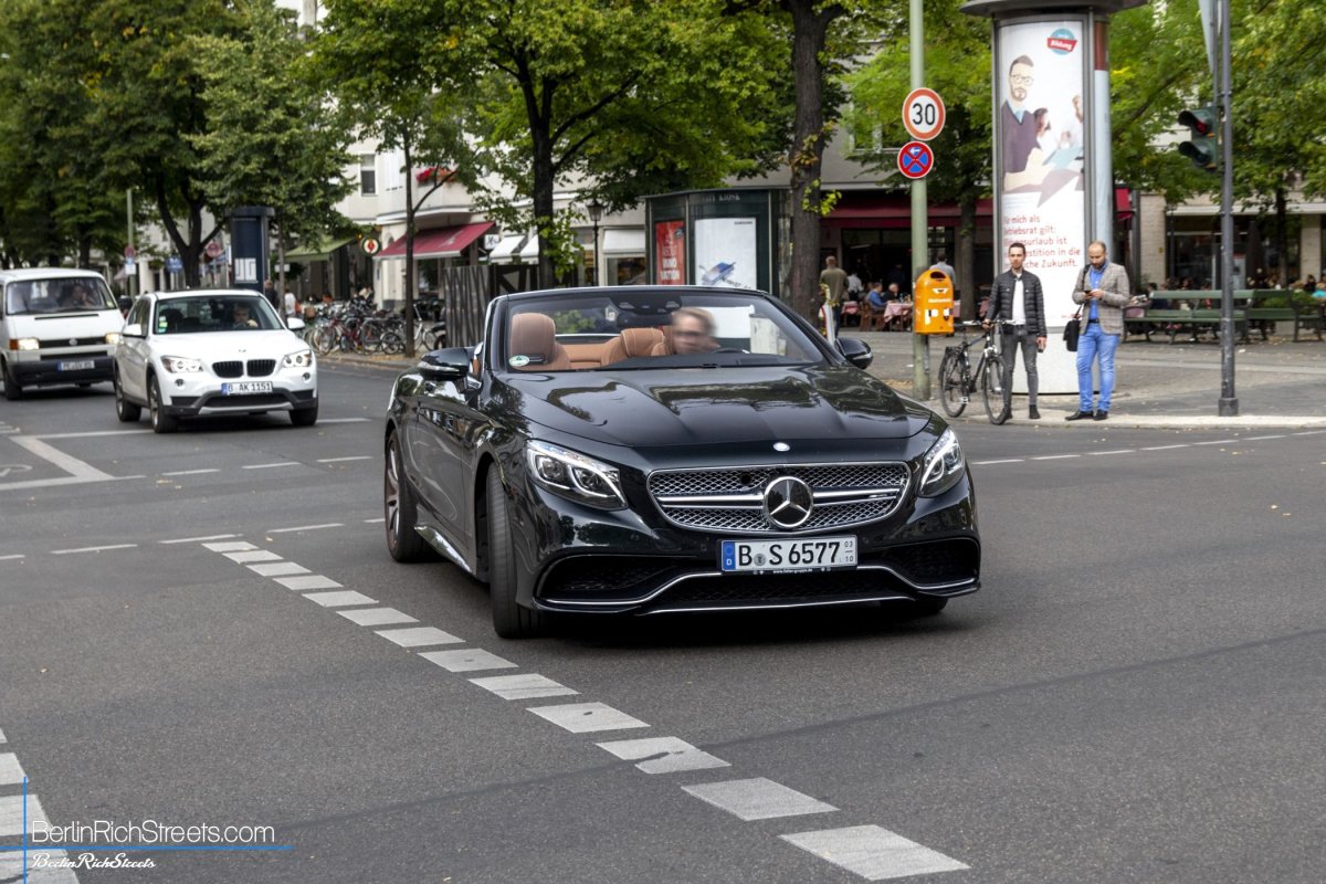 Mercedes-AMG S65 Convertible (A217) spotted in Berlin — BerlinRichStreets
