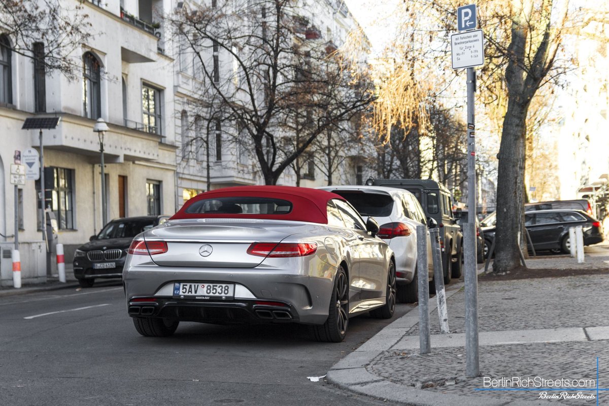 Mercedes-AMG S63 Convertible (A217) spotted in Berlin — BerlinRichStreets