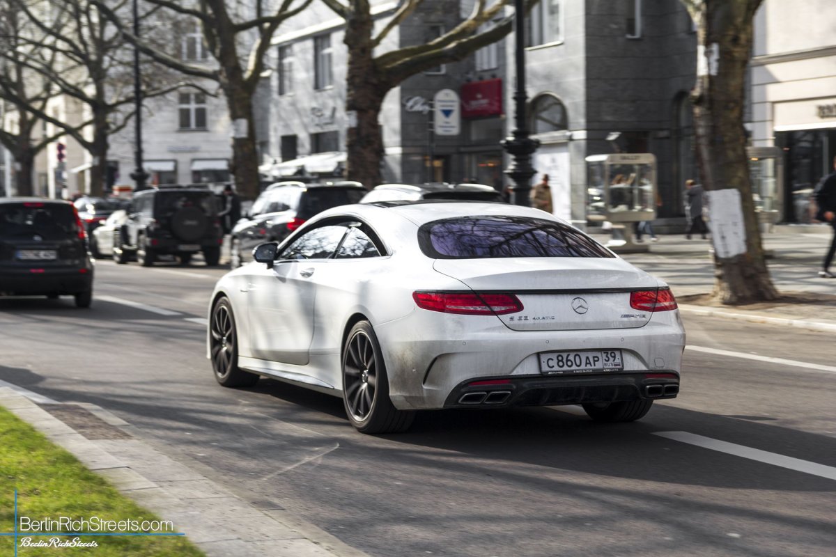 Mercedes-AMG S63 Coupé (C217) spotted in Berlin — BerlinRichStreets