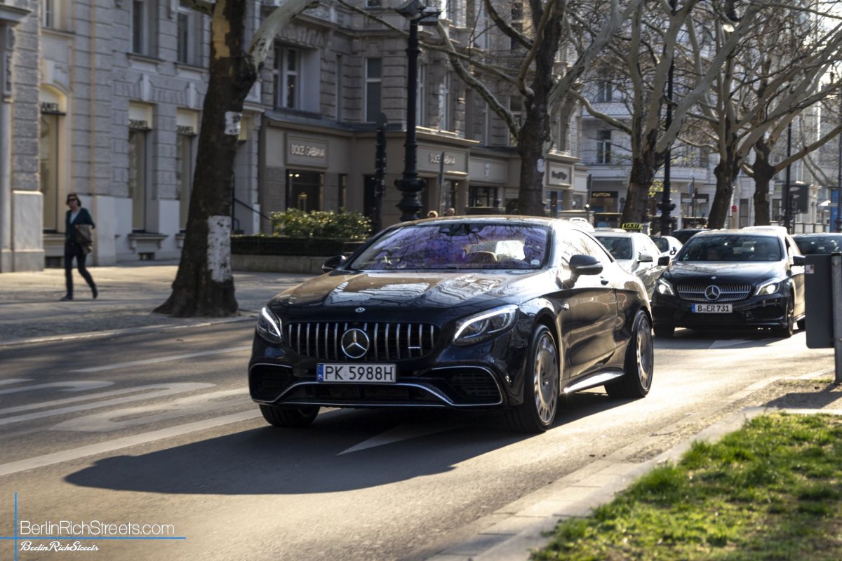 Mercedes-AMG S63 Coupé (C217) 2018 spotted in Berlin — BerlinRichStreets