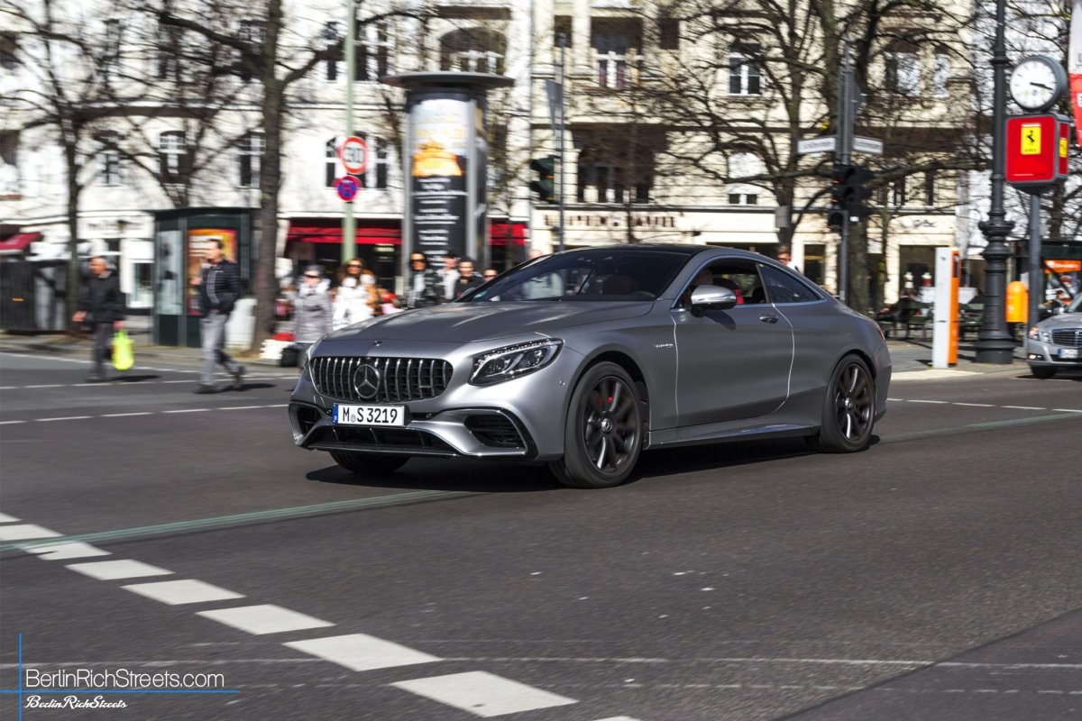 Mercedes-AMG S63 Coupé (C217) 2018 spotted in Berlin — BerlinRichStreets