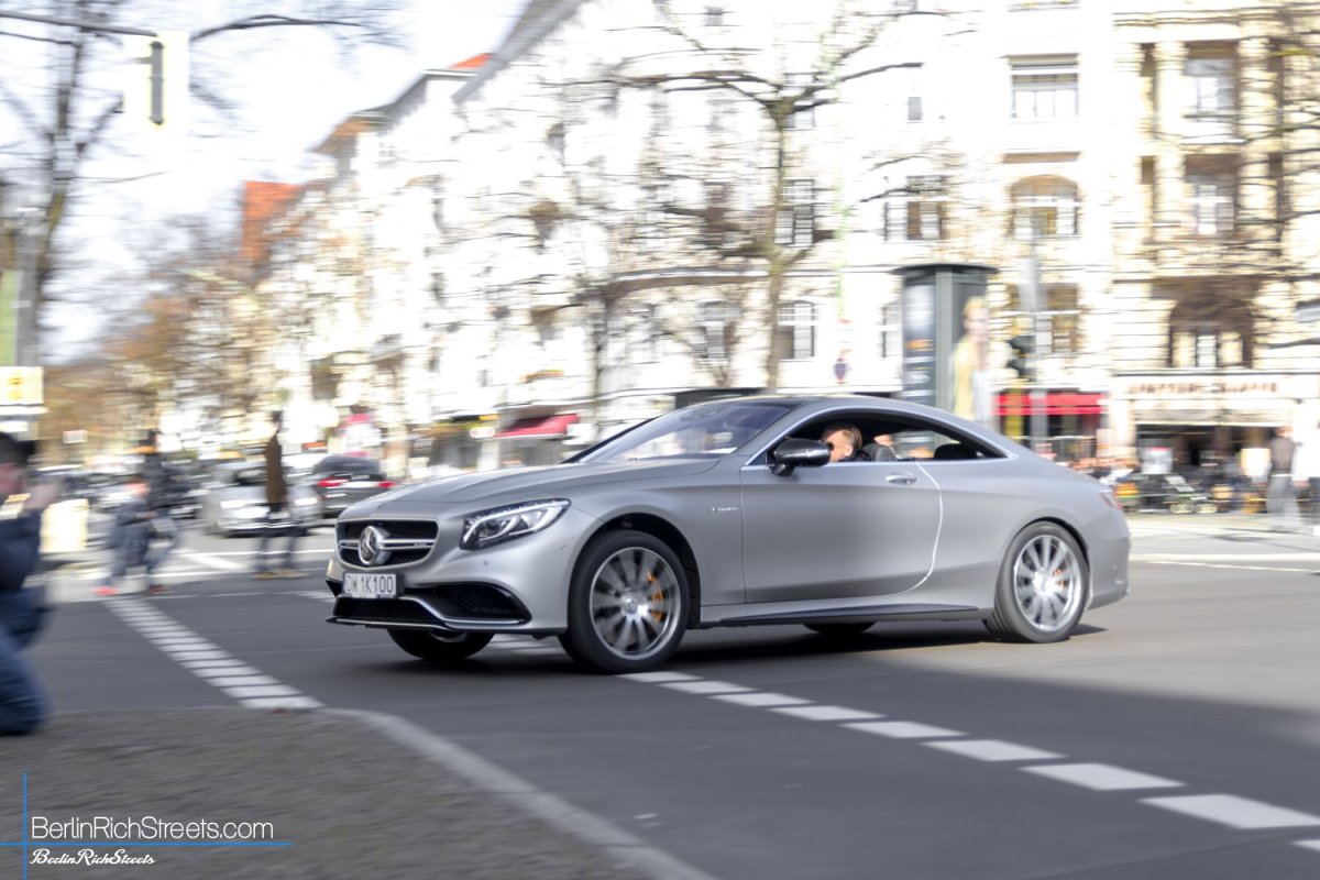 Mercedes-AMG S63 Coupé (C217) spotted in Berlin — BerlinRichStreets