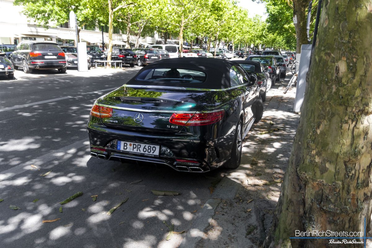 Mercedes-AMG S63 Convertible (A217) spotted in Berlin — BerlinRichStreets