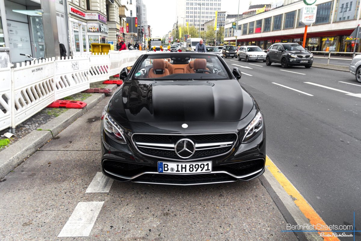 Mercedes-AMG S63 Convertible (A217) spotted in Berlin — BerlinRichStreets