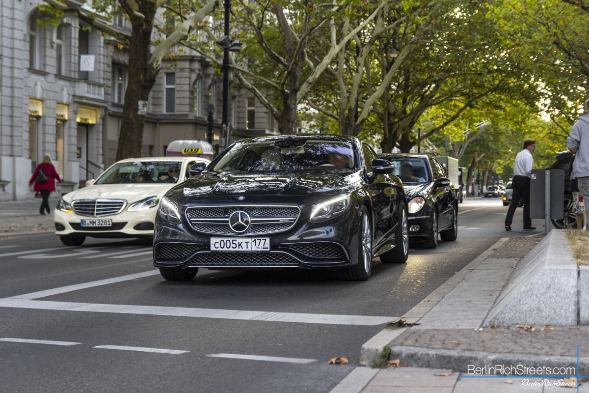 Mercedes-AMG S63 Coupé (C217) spotted in Berlin — BerlinRichStreets