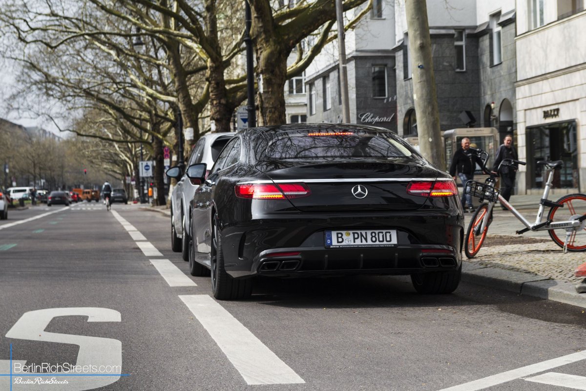 Mercedes-AMG S63 Coupé (C217) 2018 spotted in Berlin — BerlinRichStreets