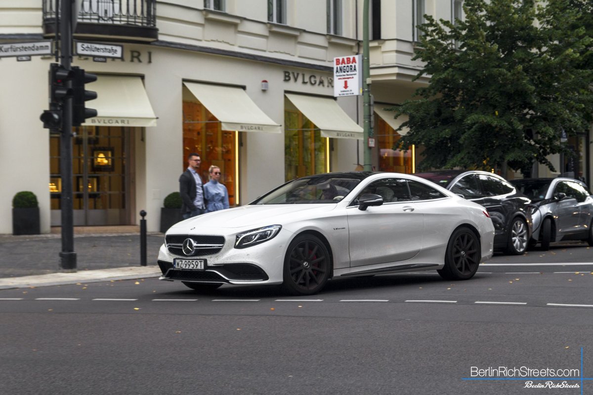 Mercedes-AMG S63 Coupé (C217) spotted in Berlin — BerlinRichStreets