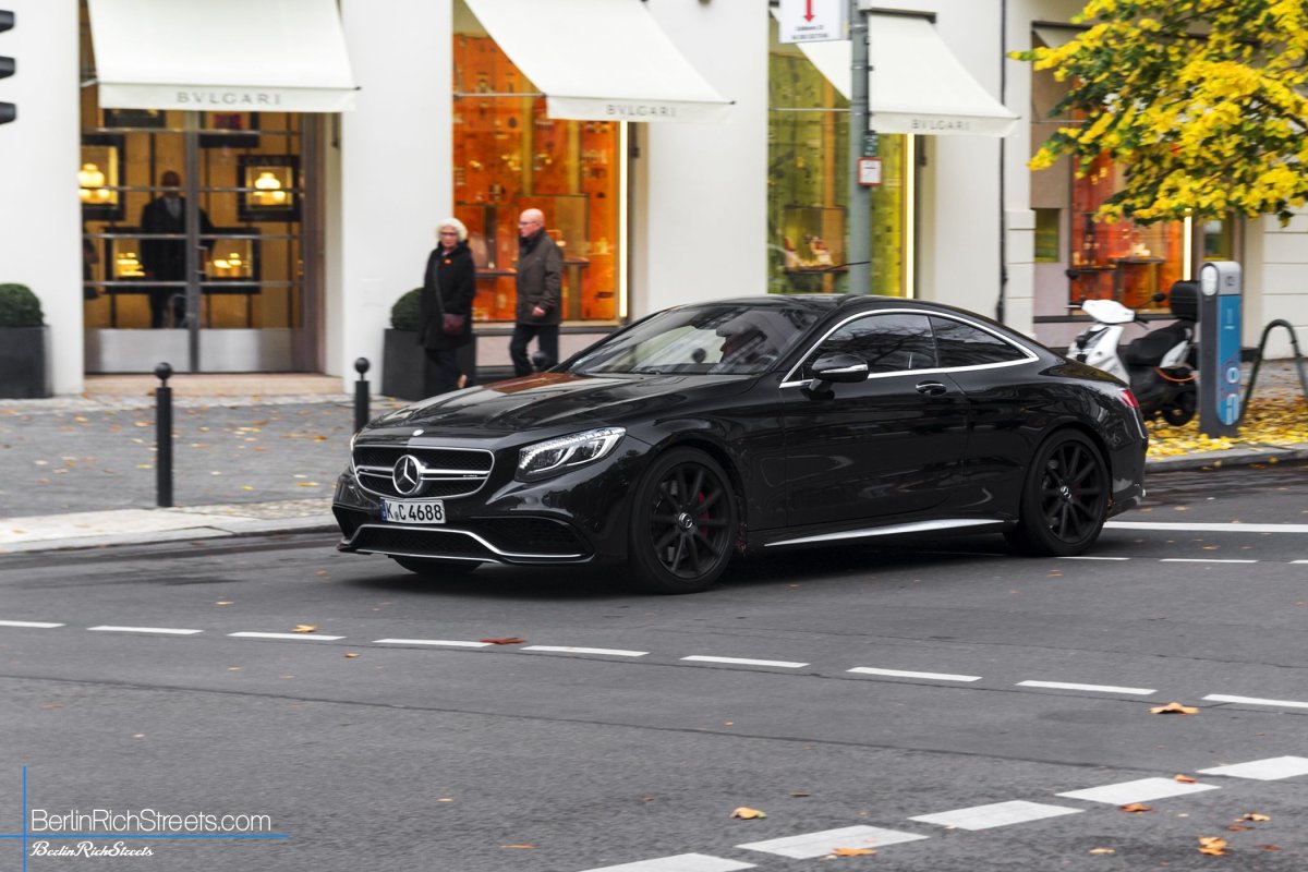 Mercedes-AMG S63 Coupé (C217) spotted in Berlin — BerlinRichStreets