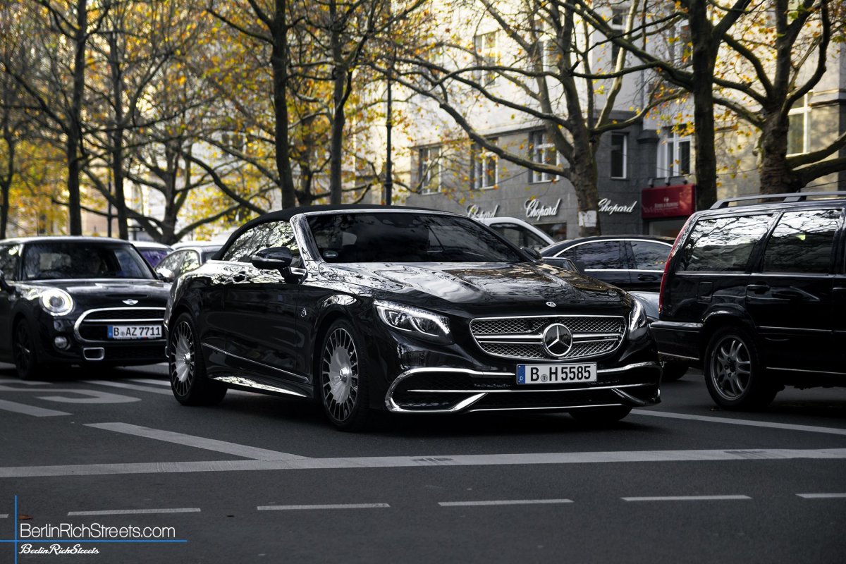 Mercedes-Maybach S650 Cabriolet spotted in Berlin — BerlinRichStreets