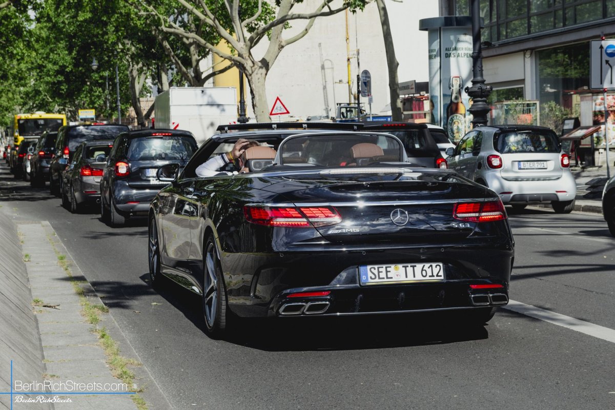 Mercedes-AMG S63 Convertible (A217) 2018 spotted in Berlin — BerlinRichStreets