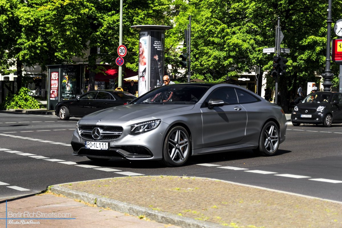 Mercedes-AMG S63 Coupé (C217) spotted in Berlin — BerlinRichStreets