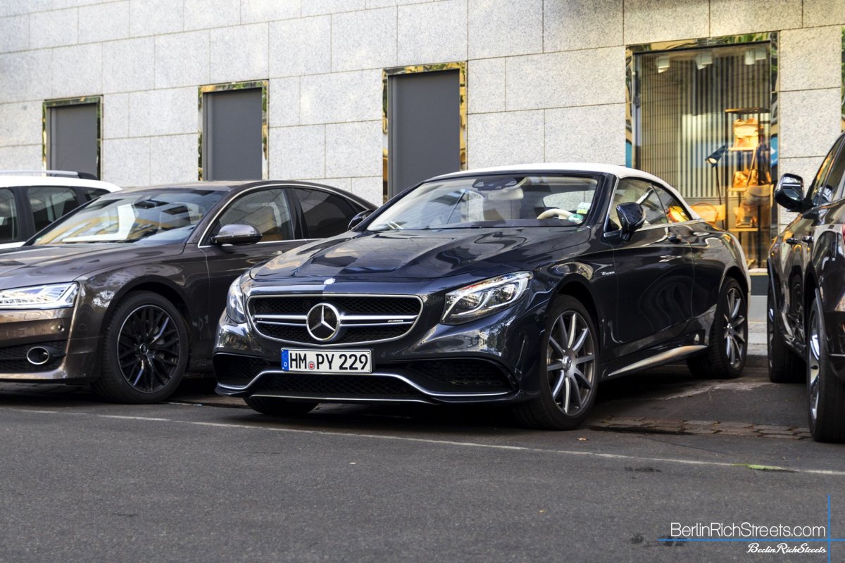 Mercedes-AMG S63 Convertible (A217) spotted in Berlin — BerlinRichStreets