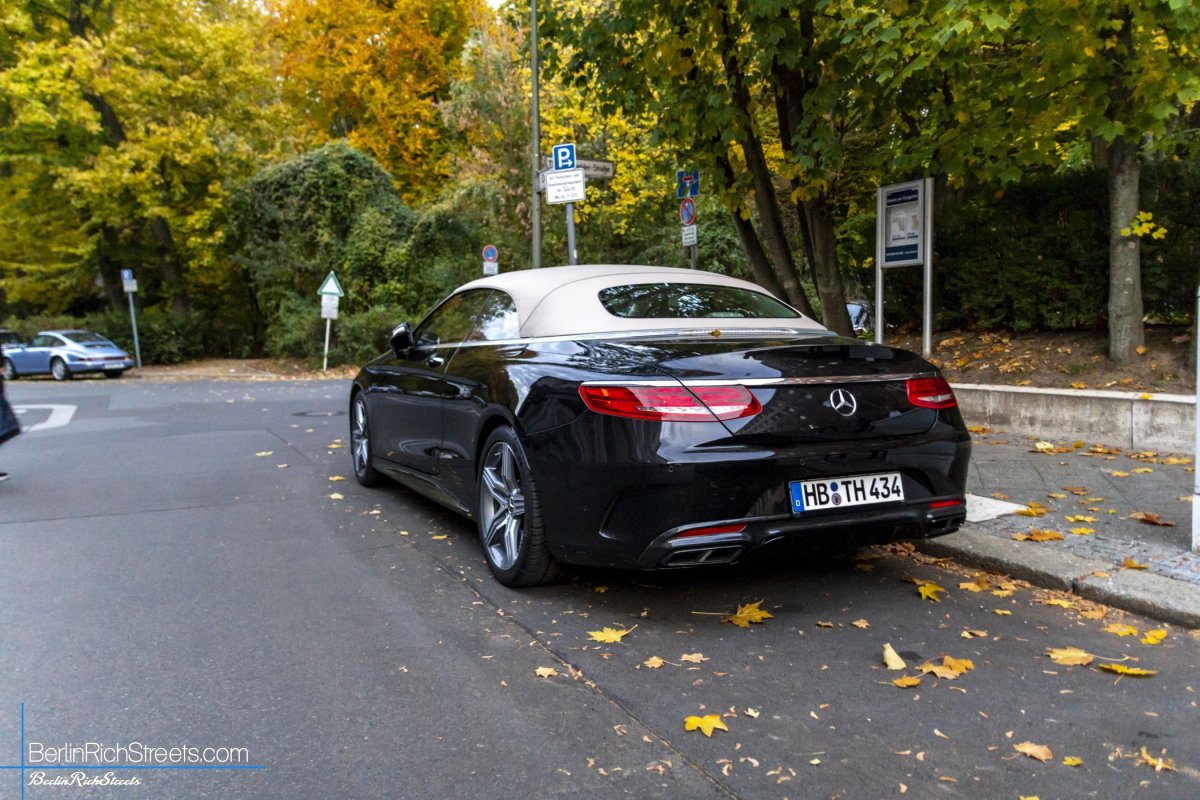 Mercedes-AMG S65 Convertible (A217) spotted in Berlin — BerlinRichStreets