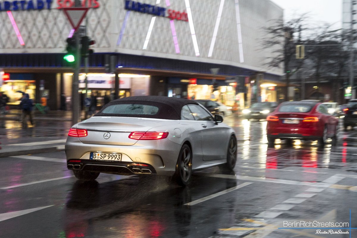Mercedes-AMG S63 Convertible (A217) spotted in Berlin — BerlinRichStreets
