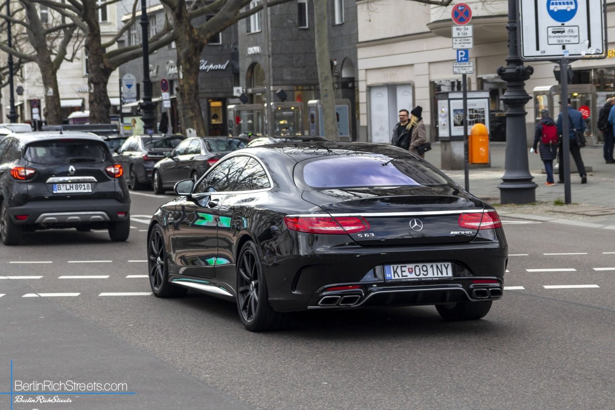Mercedes-AMG S63 Coupé (C217) spotted in Berlin — BerlinRichStreets
