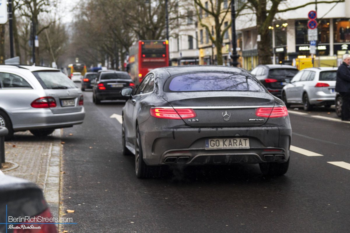 Mercedes-AMG S63 Coupé (C217) spotted in Berlin — BerlinRichStreets