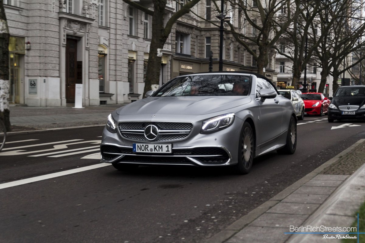Mercedes-Maybach S650 Cabriolet spotted in Berlin — BerlinRichStreets