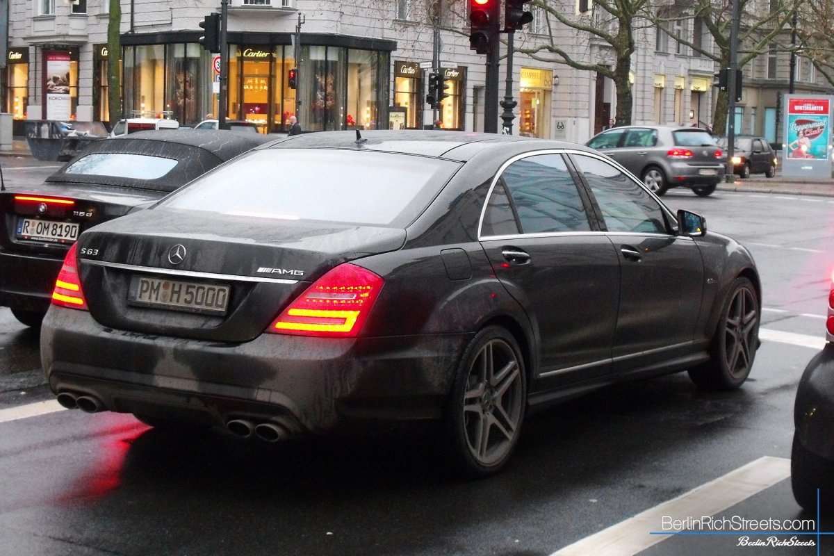Mercedes-Benz S63 AMG (W221) 2010 spotted in Berlin — BerlinRichStreets