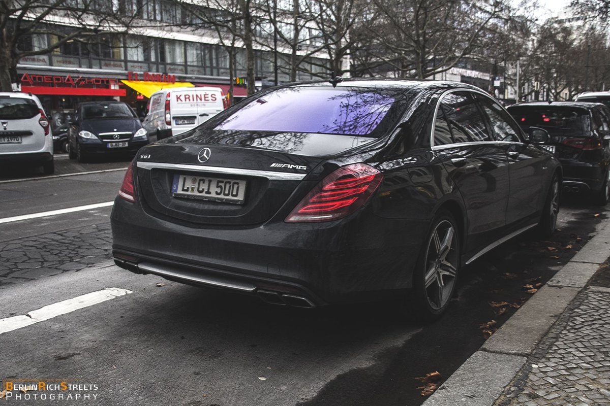 Mercedes-Benz S63 AMG (W222) spotted in Berlin — BerlinRichStreets