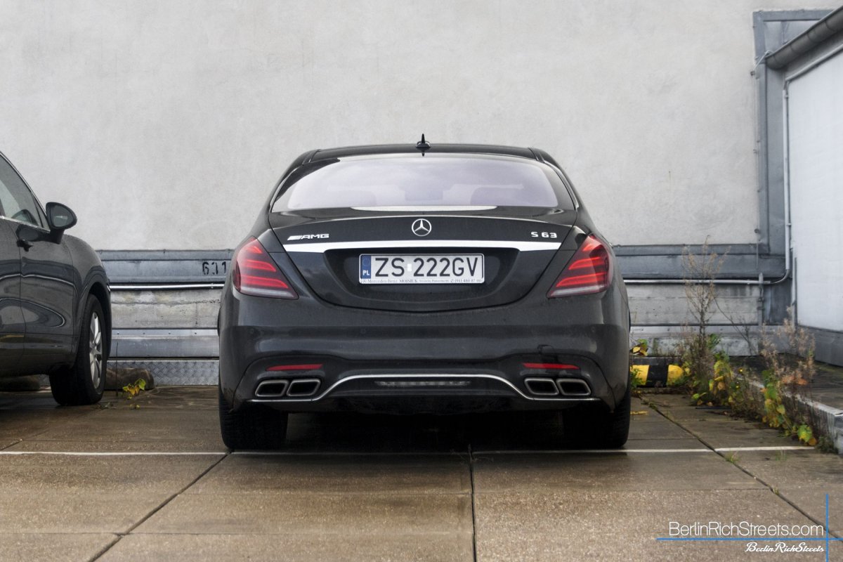 Mercedes-AMG S63 (V222) 2018 spotted in Berlin — BerlinRichStreets