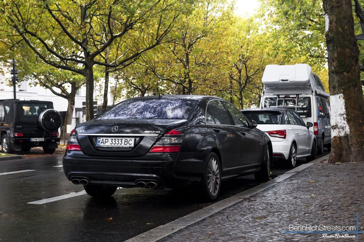 Mercedes-Benz S63 AMG (W221) spotted in Berlin — BerlinRichStreets