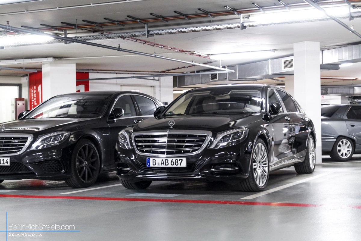 Mercedes-Maybach S600 (X222) spotted in Berlin — BerlinRichStreets