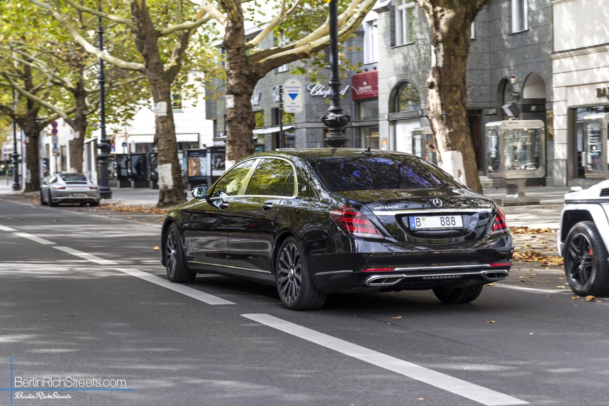 Mercedes-Maybach S650 (X222.2) 2018 spotted in Berlin — BerlinRichStreets