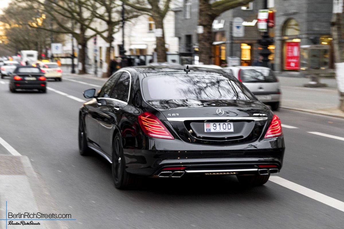 Mercedes-Benz S63 AMG (W222) spotted in Berlin — BerlinRichStreets