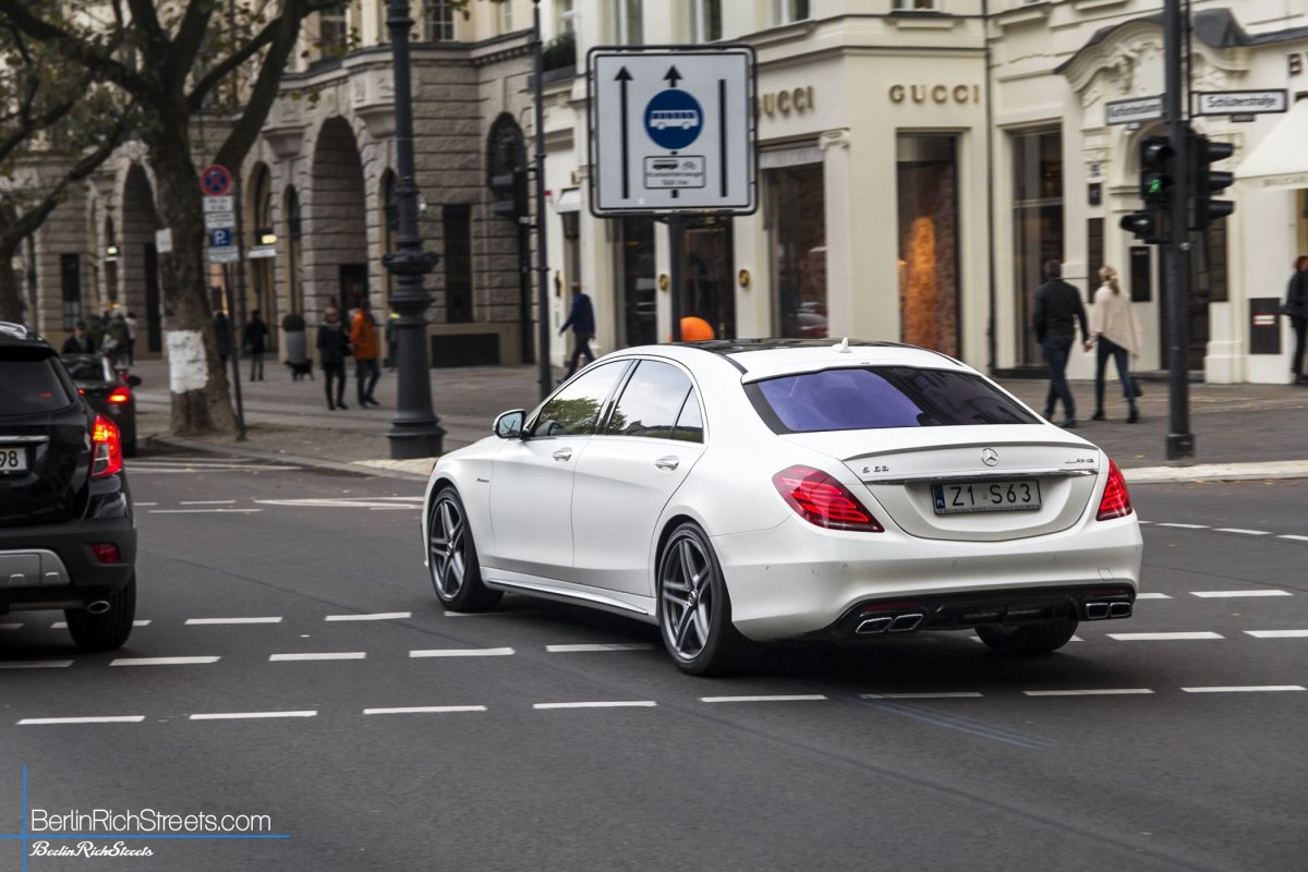 Mercedes-Benz S63 AMG (W222) spotted in Berlin — BerlinRichStreets