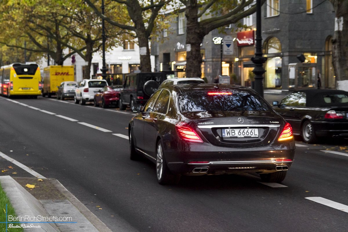Mercedes-Maybach S600 (X222) spotted in Berlin — BerlinRichStreets