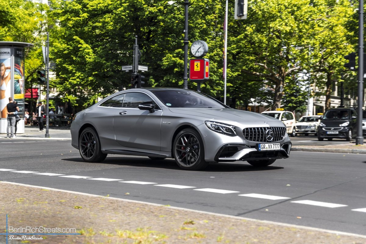 Mercedes-AMG S63 Coupé (C217) 2018 spotted in Berlin — BerlinRichStreets